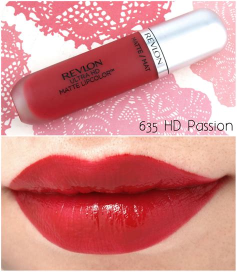 revlon ultra hd matte lipcolor in passion seduction and temptation review and swatches