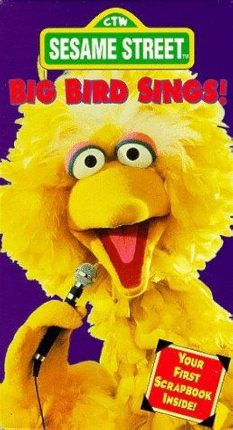 Sesame Street Big Bird Sings 1995