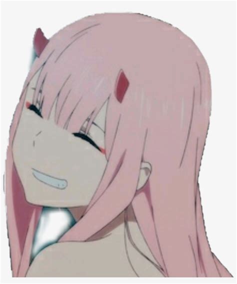 Zerotwo Sticker Darling In The Franxx Zero Two Smiling 872x1007 Png