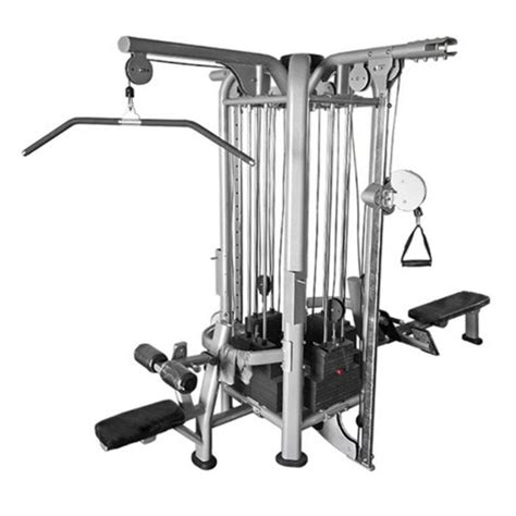 The Home Gym Machine Is Equipped With Pull Ups And Leg Presss For
