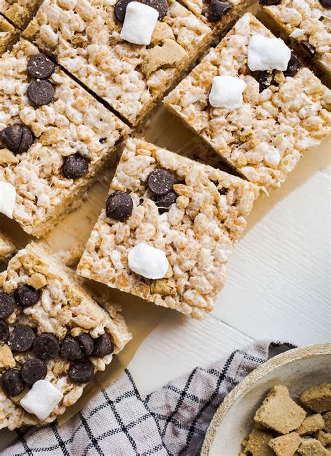 Watch the video showing you how to make this recipe, then scroll to the bottom of this post and print out the recipe so you can make. S'mores Rice Krispies Treats (Gluten-Free, Dairy-Free ...