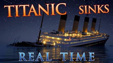 The ship had been billed as. Now You Can Watch The Titanic Sink In Real Time - Neatorama