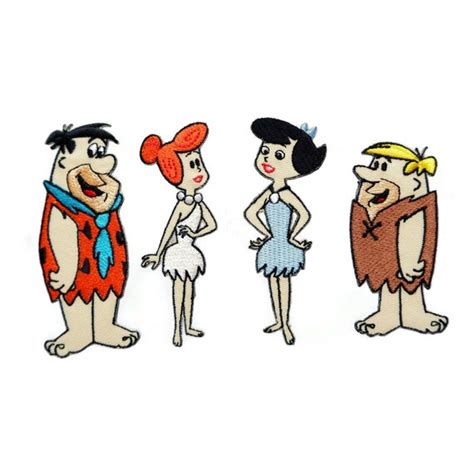 The Flintstones Bamm Bamm Face Patch Barney Rubble Fred Betty Wilma