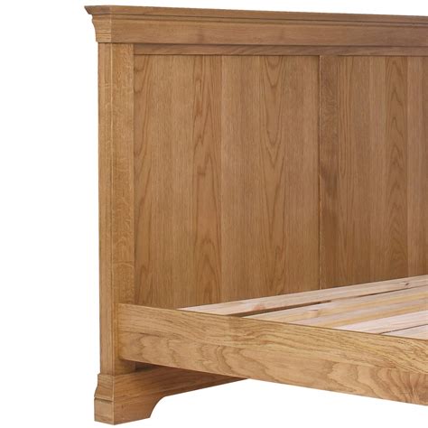 Solid Oak Wood King Size Bed Frame Wooden 5ft Farmhouse Style Ebay