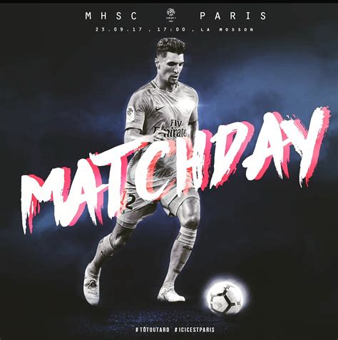Paris Saint Germain On Twitter RT ThomMills Matchday Tous Au Poste ICICESTPARIS