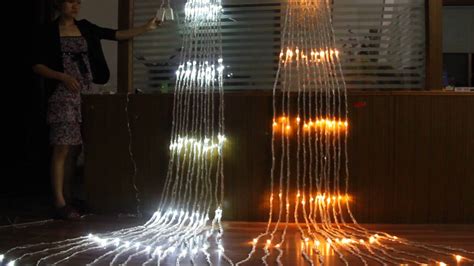 Holiday Decorative Led Waterfall Lights From Ichristmaslight Youtube