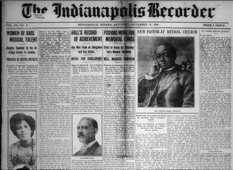 Indiana Newspapers Digitized The Ties That Bind