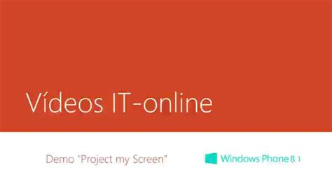 Demo Project My Screen Windows Phone 81 Youtube