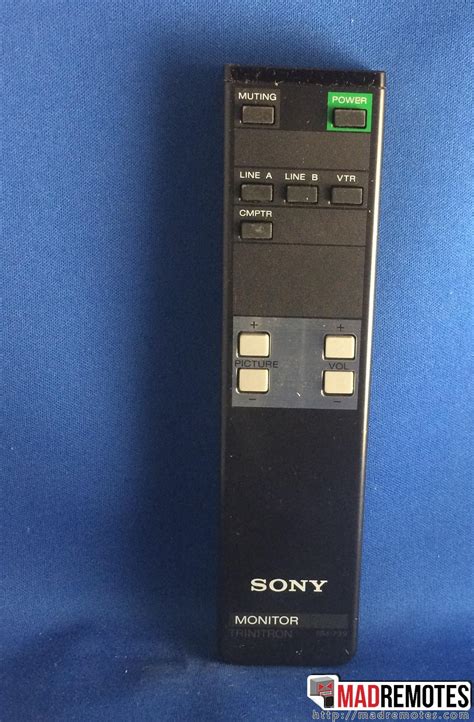 Sony Trinitron Tv Remote Control For Pvm 2030pvm 2030bspvm 2530pvm