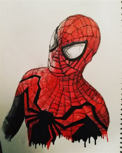 Superior Spider Man Drawing I Did Rcomicbooks