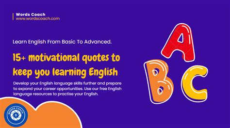 15 Motivational Quotes To Keep You Learning English Word Coach