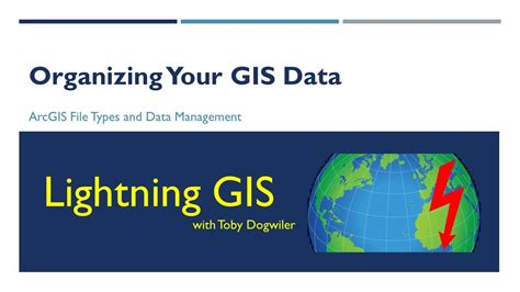 Arcgis File Types And Data Management Youtube