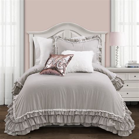 Twin Xl Bedding Comforter Sets Ruffle Comforter Shabby Chic Homes