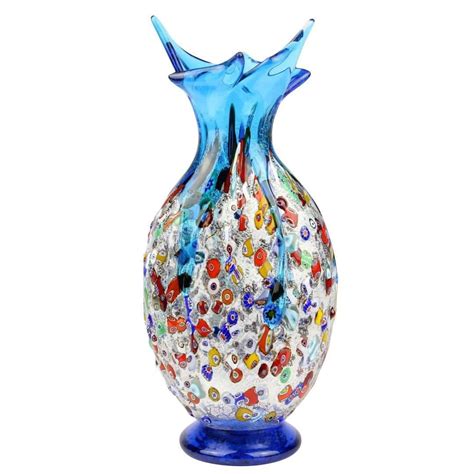 Vase Contemporain Gabbiano Original Murano Glass S N C En Verre Soufflé En Verre De