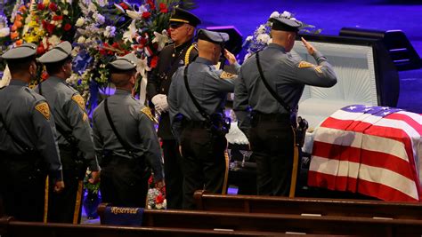 Thousands Attend Funerals For Slain Dallas Officers