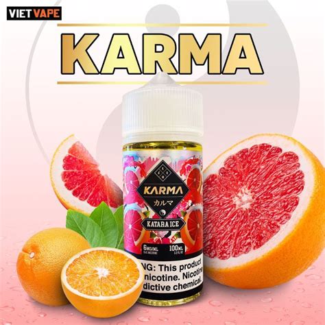 Karma Katara Salt Nic 30ml Tinh Dầu Vape Mỹ Chính Hãng