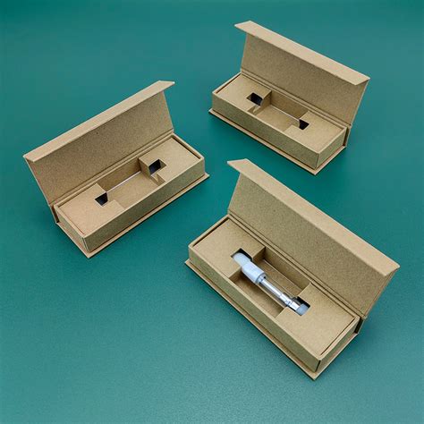 Vape Cartridge Magnet Packaging Box Buy Kraft Paper Magnet Lid Box