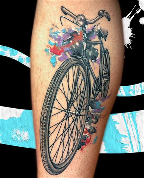 15 Cool Cycling Tattoos When Youve Got It Under Your Skin We Love