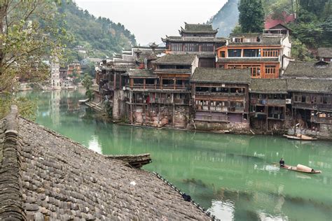 Fenghuang Ancient Town Hunan Province China Most Beautiful Cities