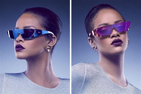 rihanna designs sunglasses collection for dior fashion and lifestyle magazine