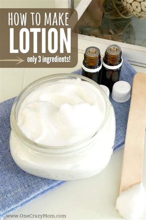 How To Make Lotion Easy Homemade Lotion Recipe