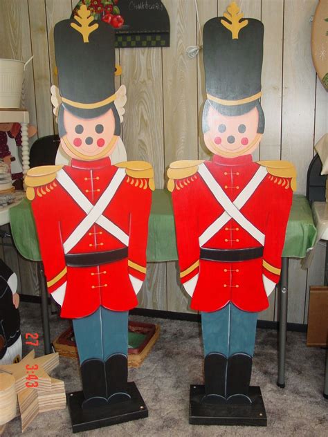 Custom Designed Hand Painted Toy Soldiers By Judy Mullins Christmas