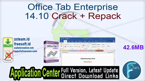 Office Tab Enterprise 1410 Crack Repack