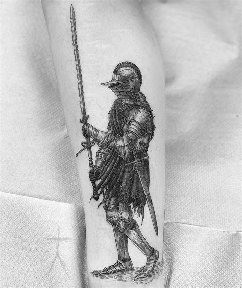 Medieval Knight Tattoo