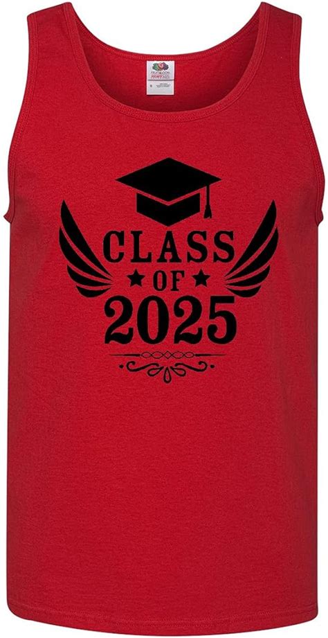 Inktastic Class Of 2025 With Graduation Cap And Wings Mens