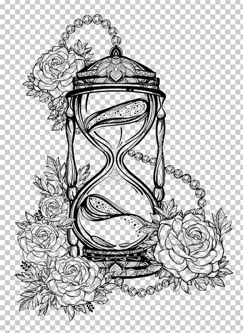 Drawing Hourglass Sketch Png Free Download Hourglass Tattoo Clock Tattoo Design Art Tattoo