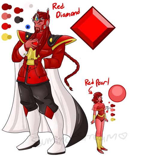 Yet Another Red Diamond Refsheet By Xsummerstream On Deviantart