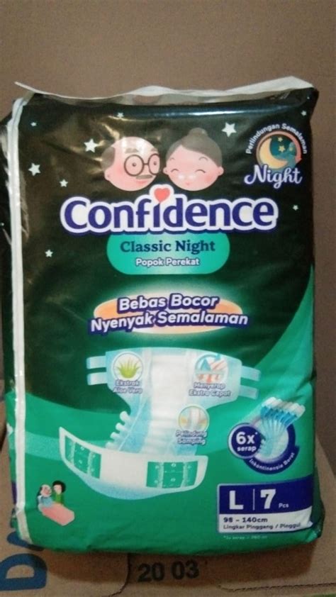 Jual Confidence Adult Diapers Classic Popok Dewasa Perekat L7 L 7 Di