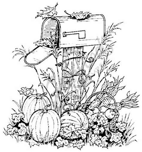 Coloring Pages Fall Scenes Coloring Pages