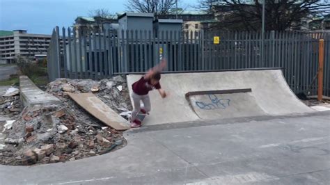 In a well designed flow park a skater can pump around the parks curved walls such as quarter pipes, pump bumps and bowl corners without taking their feet off. DIY skate spot - YouTube