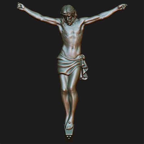 Jesus Christ 3d Print Model Holy Cgtrader