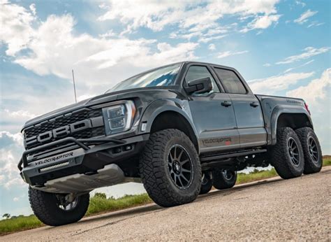 Hennessey Velociraptor 6x6 Debuts As F 150 On Steroids