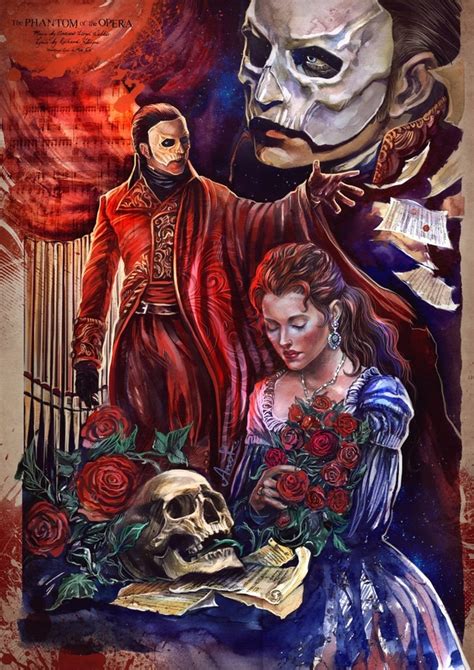 The Phantom Of The Opera An Art Print By Tanya Anor Inprnt