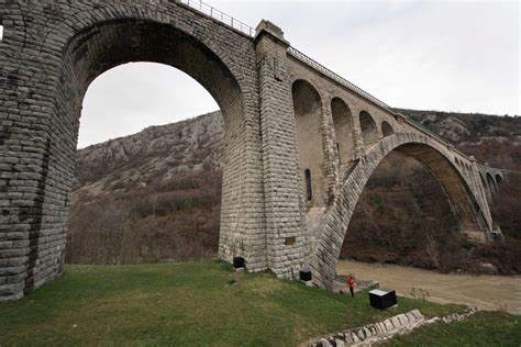 The Solkan Stone Bridge From 1906 Solkan Near Nova Gorica Flickr