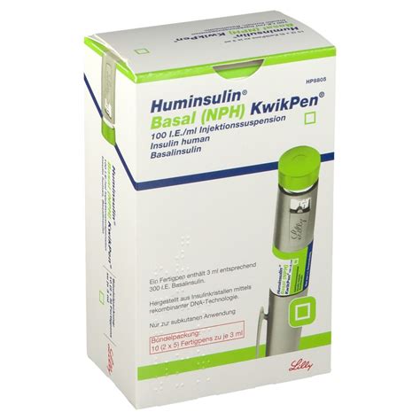 Huminsulin® Basal Nph Kwikpen™ 10 St Shop