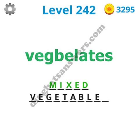 Dingbats is a simplistic word trivia game crafted to bring you a nice but tricky experience. Dingbats Level 242 Answers - DingbatsAnswers.com