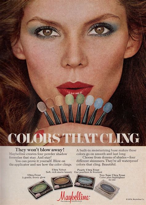 Maybelline 1979 Vintage Makeup Ads Makeup Ads 70s Makeup
