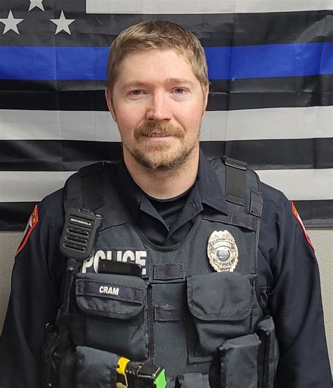 Police Officer Kevin M Cram Algona Police Department Iowa