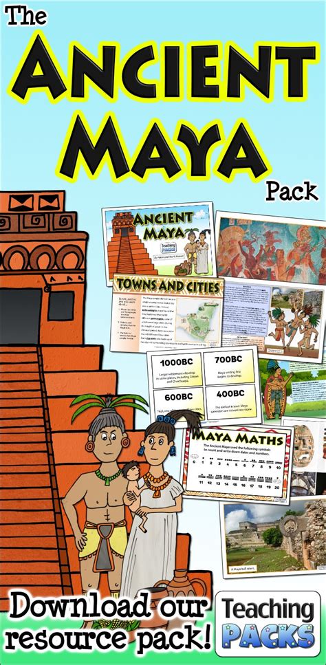 The Ancient Maya Pack Resources For Teachers And Educators Ancient