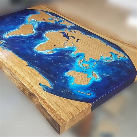 Make the pour (and more pours) take the project from the mold. Wood💧 Epoxy 💧 DIY on Instagram: "Now that's a resin planet 😅😅😅 ha! Amazing coffee table by ...