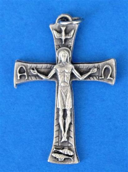 Crucifix Millenium Crucifixes Christ Rosary Catholic Catholicprayercards