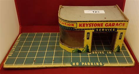 1950s Keystone Garage Toy Building