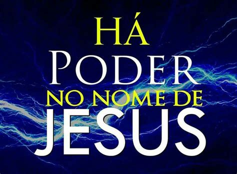 Ha Poder No Nome De Jesus Versiculos