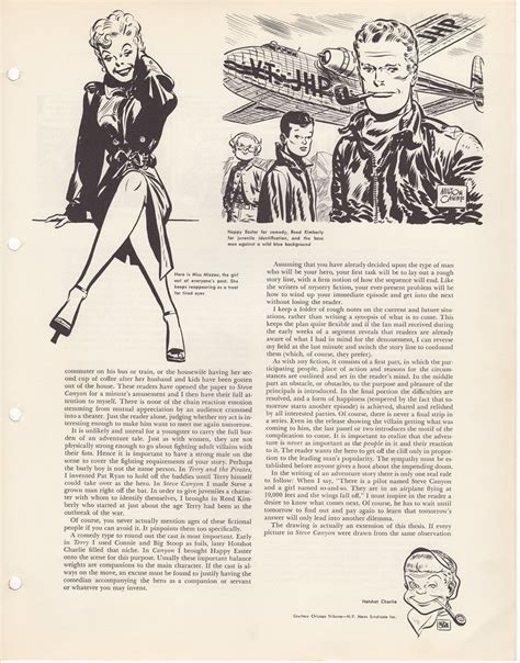 Milton Caniff Famous Artist Cartoon Course Milton Caniff F Flickr
