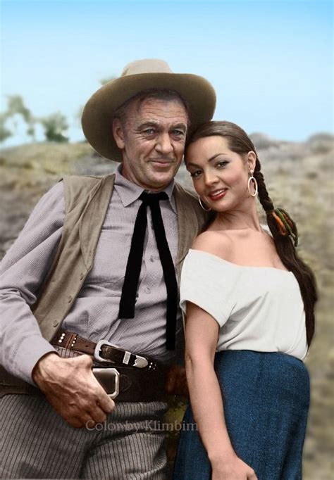 Gary Cooper And Sara Montiel In Vera Cruz 1954 Classic Hollywood