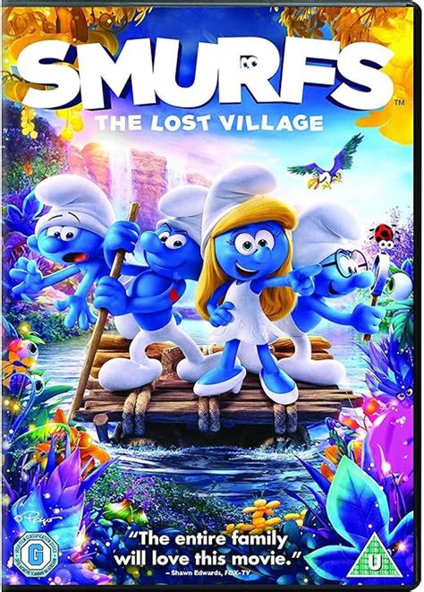 Smurfs The Lost Village Dvd 2017 Uk Kelly Asbury Mary